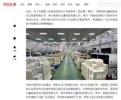 Hanchuan Belediye Komitesi Denetim Ekibi Hubei Xintuo Hang İthalat ve İhracat...